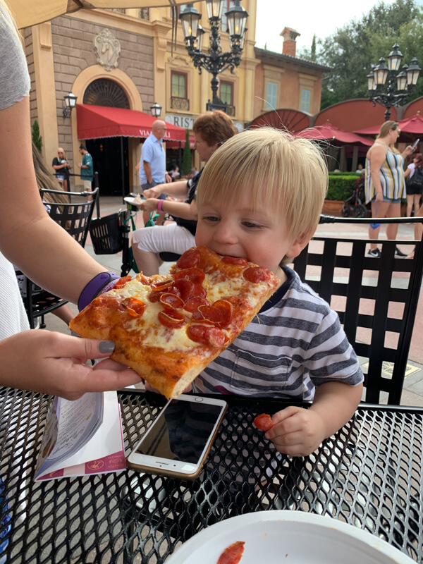 Epcot Pizza in Italy