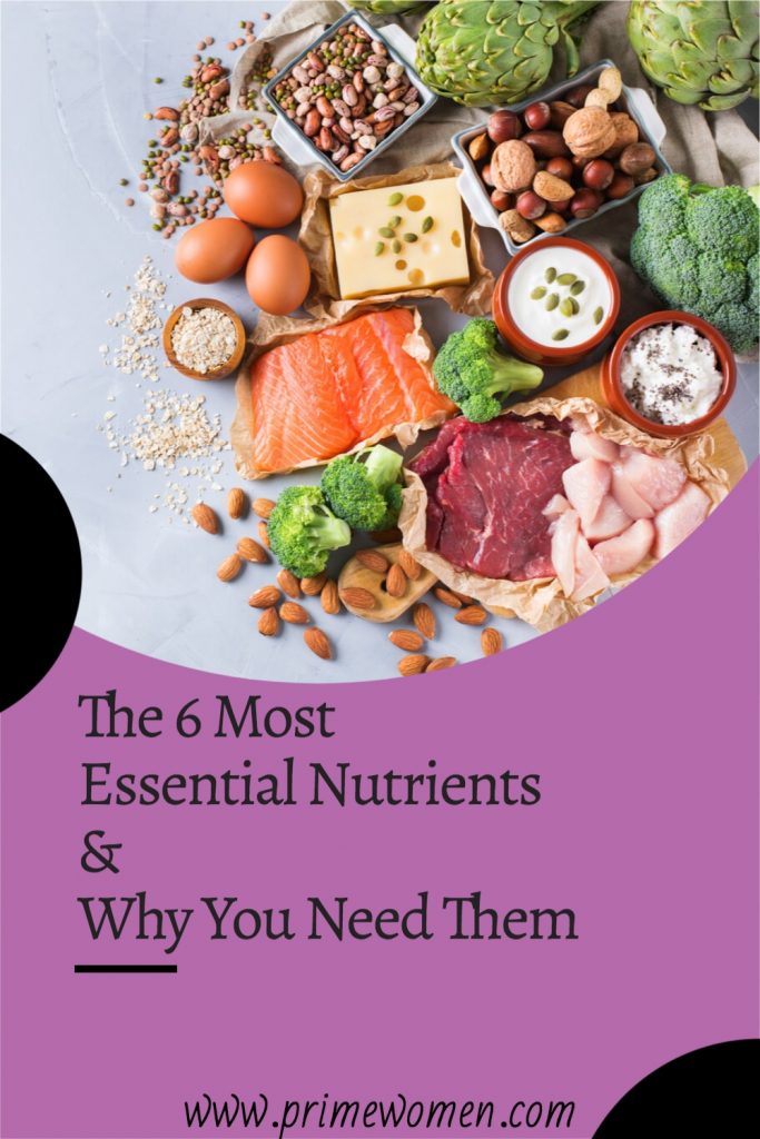 The 6 most essential nutrients and why you need them.