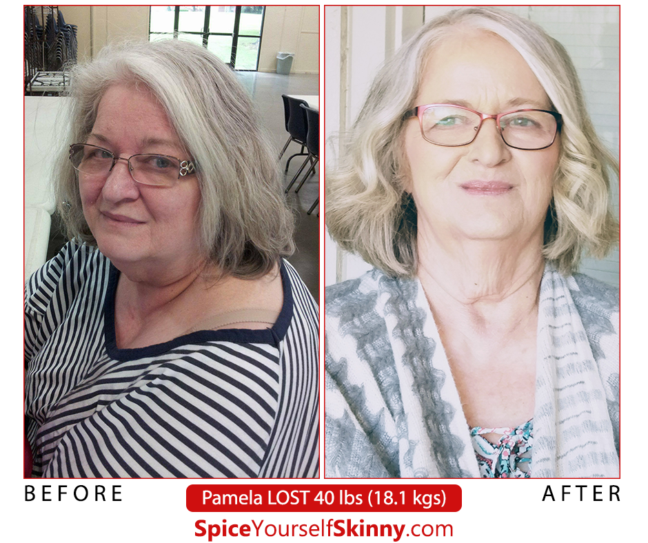 Pam losing weight in her 60s success story