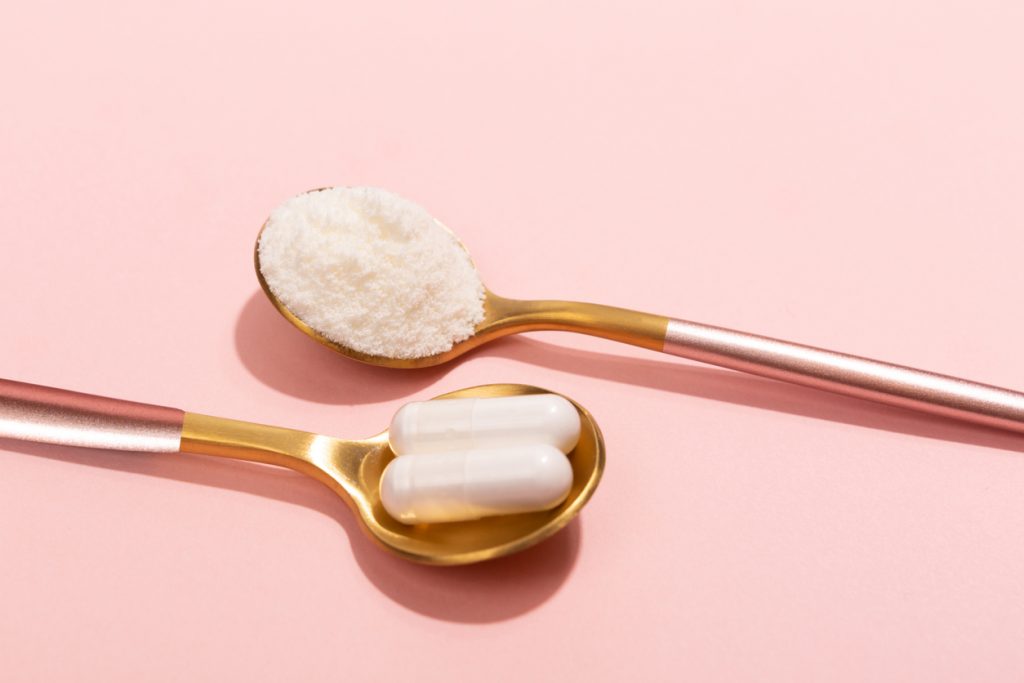 collagen supplements can be powder or pills
