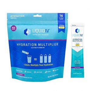 Liquid I.V. Hydration Multiplier- Electrolyte Powder with Easy Open Packets 16ct