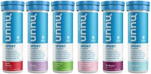 Stay hydrated with Nuun Electrolyte Drink Tablets