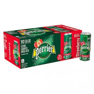 perrier cans-strawberry