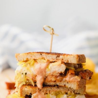 Nora Cook's Tempeh Reuben Sandwich