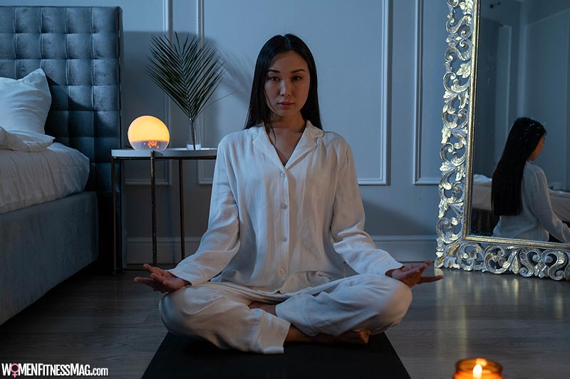 Meditating is another great option for calming the mind