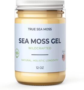 TrueSeaMoss Wildcrafted Irish Sea Moss Gel
