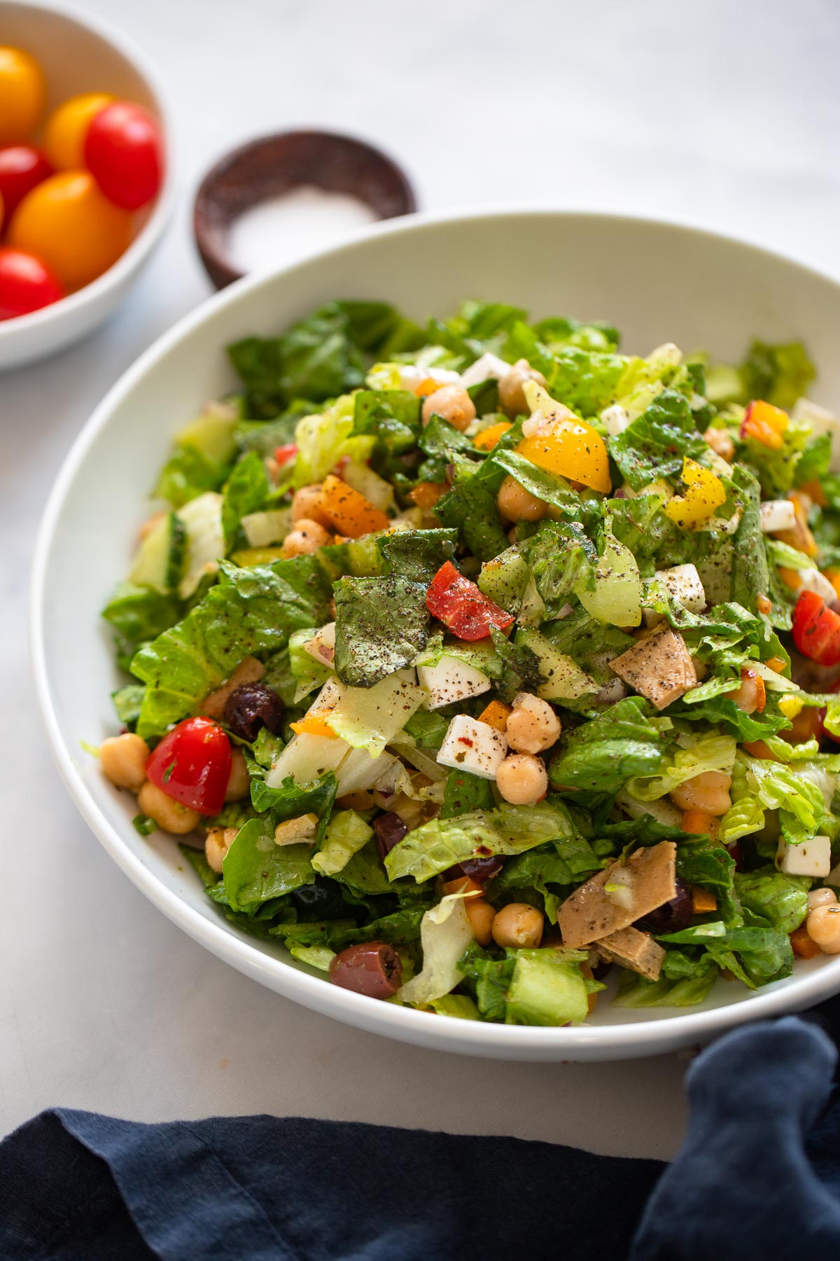 Vegan Italian Chopped Salad | Evesfit